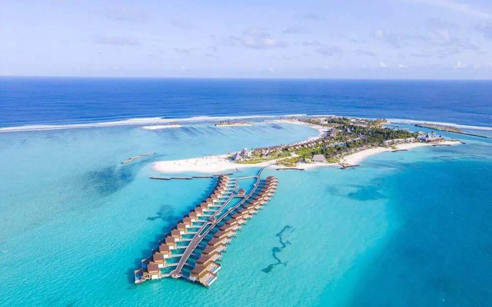 Kuda Villingili Resort Maldives Time and Space redefined Aerial View